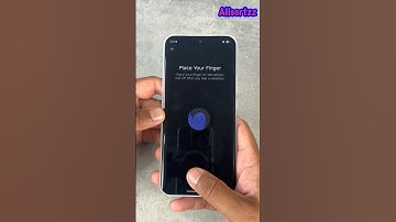 How Fast Is The Fingerprint Sensor On The Tecno Pova Slim 5g?? #tecno #fingerprintscanner #shorts