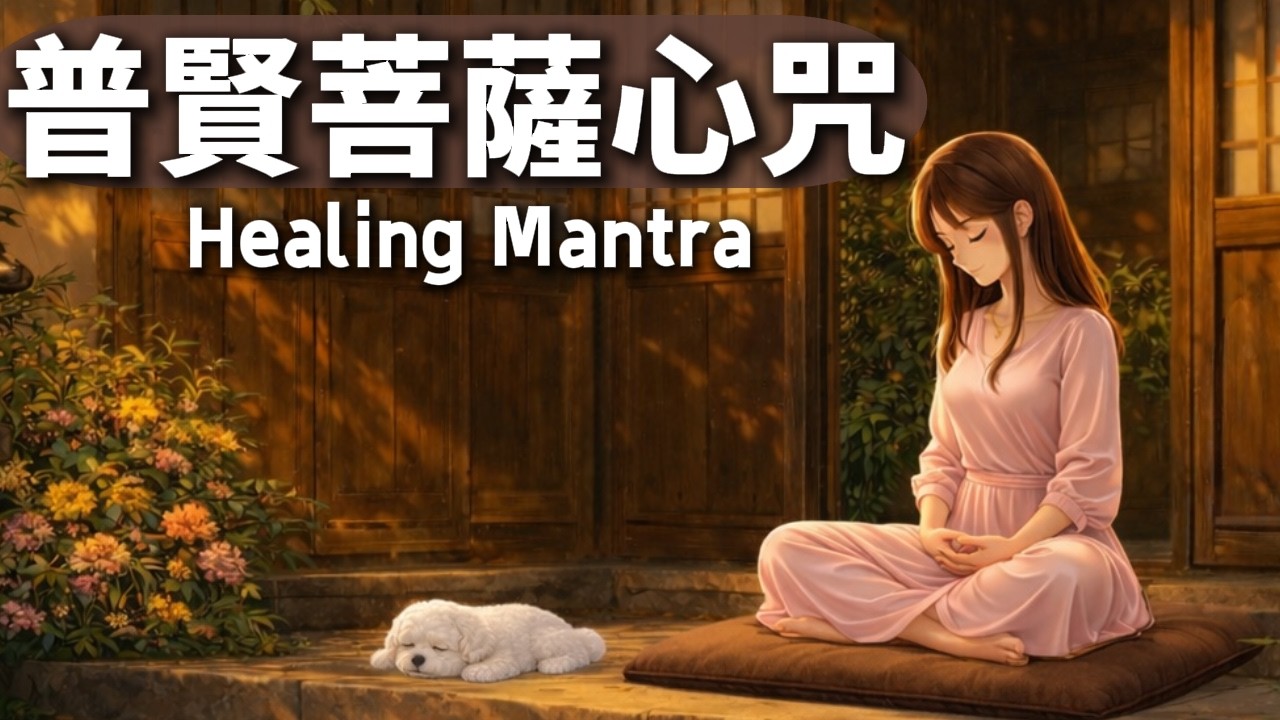 普賢菩薩心咒 1Hour🐘療癒梵音｜佛號心咒｜增長福慧🌿實現心願｜大行普賢菩薩｜Samantabhadra Mantra