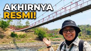 AKHIRNYA DIRESMIKAN‼️Meriahnya Peresmian Jembatan Gantung Garuda di Wado Sumedang