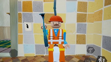 Hello Neighbor Act 2 Gameplay - Walkthrough Part 6 Crowbar Escape