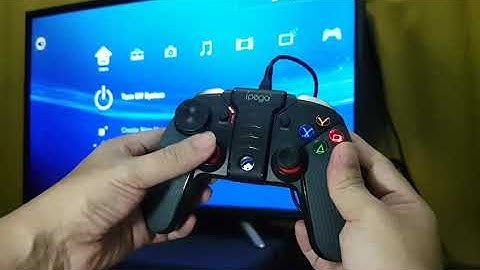 Ipega 9099 Wolverine Connecting to Ps3
