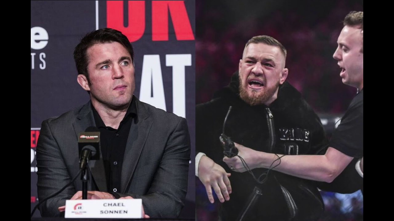 Chael Sonnen ANGRY at Conor McGregor after Storming Cage at Bellator ...