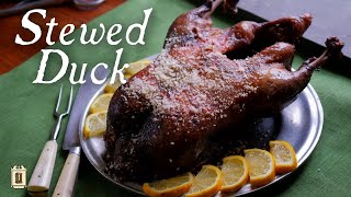 18Th Century Duck With Wine, Herbs, And Broth - 18Th Century Cooking