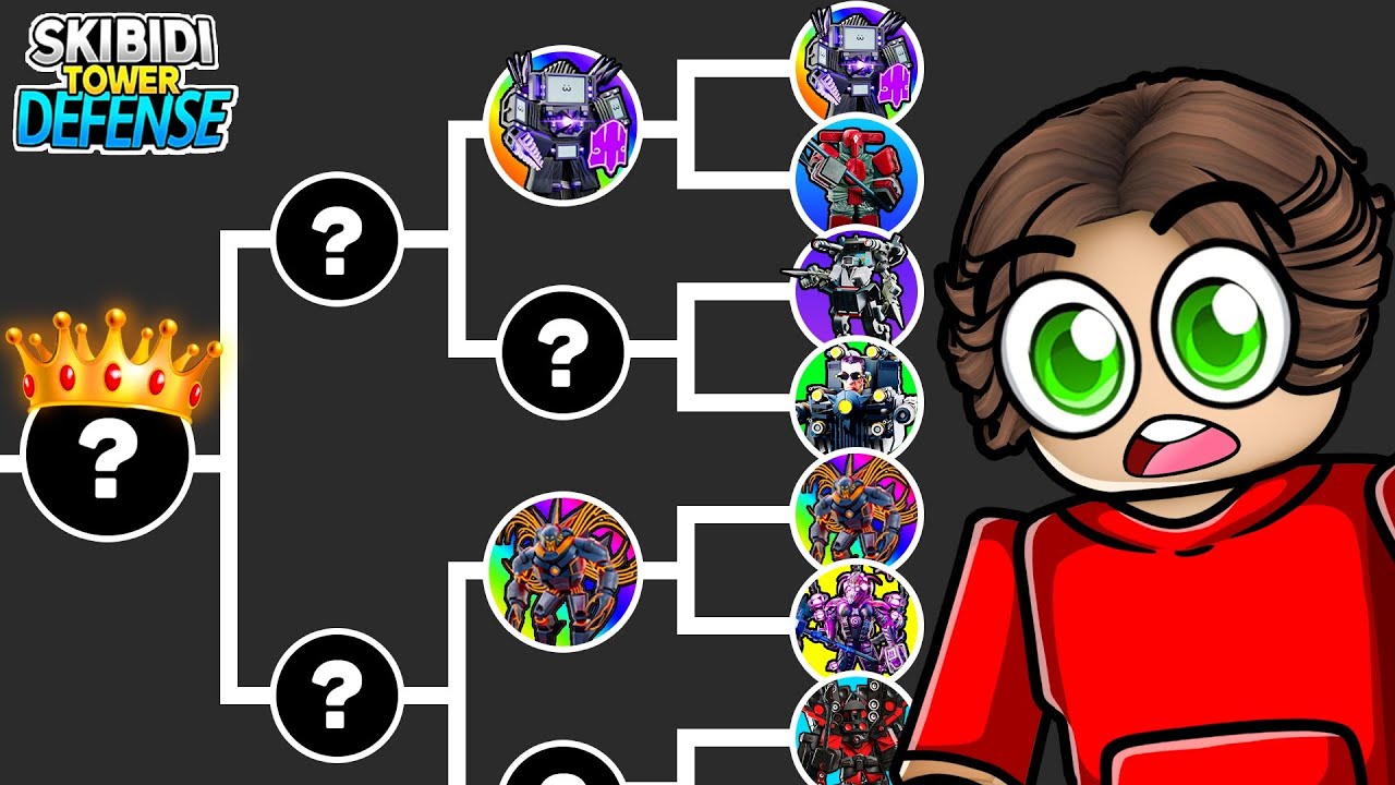 UNIT Tournament in Skibidi Tower Defense!