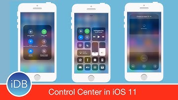 iOS 11 Control Center is Condensed, Customizable, & has New Controls