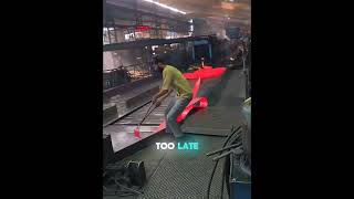 He Tried to Save the Molten Metal, But It Was Too Late