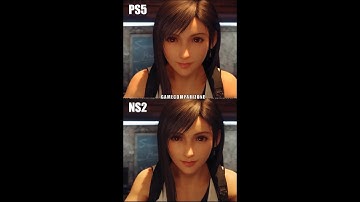 Final Fantasy 7 Remake SWITCH 2 vs PS5 comparison