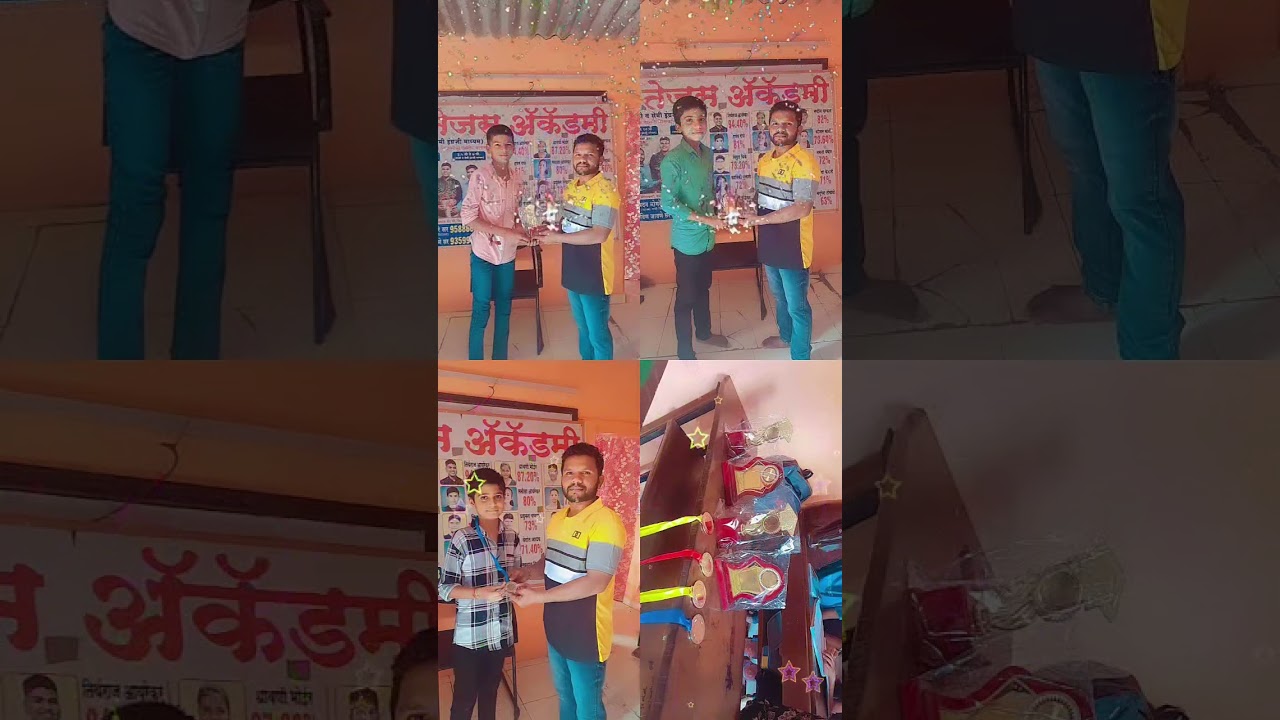 Tejas Acadamy Topper in class 2024-25