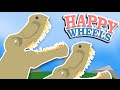 MORE DINOSAURS!! | Happy Wheels