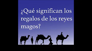 ¿Cuáles son los 3 símbolos de El regalo de los Reyes Magos?