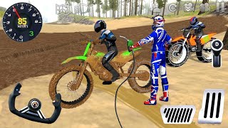 Juegos De Motos Extreme Motocross Dirt Bike Stunt Racing Simulator #1 For Android los Mud Gameplays