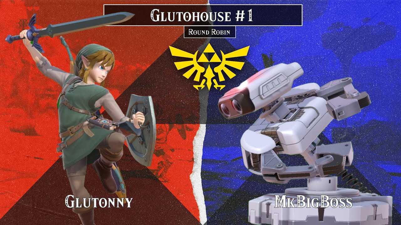 Glutohouse #1 Invitational | Glutonny (Link) vs. MkBigBoss (R.O.B) - Round Robin