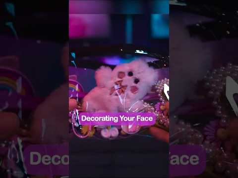 <strong>ASMR</strong> - Decorating your <strong>face</strong>! ✨ #shorts