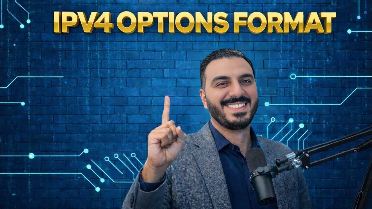 IPv4 Options Format Analysis #ipv4 #network #tcpip #networkengineering #ipv6#ccna#الشبكات#addressing