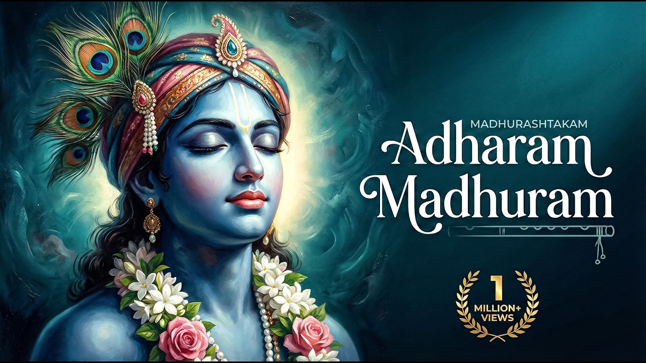 Adharam Madhuram Lofi Krishna Bhajan Bhakti Song Bhajan Song Madhurashtakam