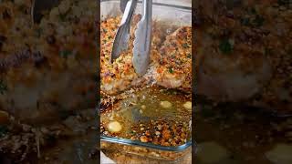 Garlic Parmesan Crusted Pork Chops. #comfortfood #cake #shortvideo #chocolate #viralvideo #dessert