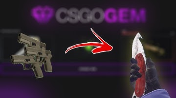 CSGOGEM - UPGRADING 3 TERRIBLE SKINS INTO A KNIFE!