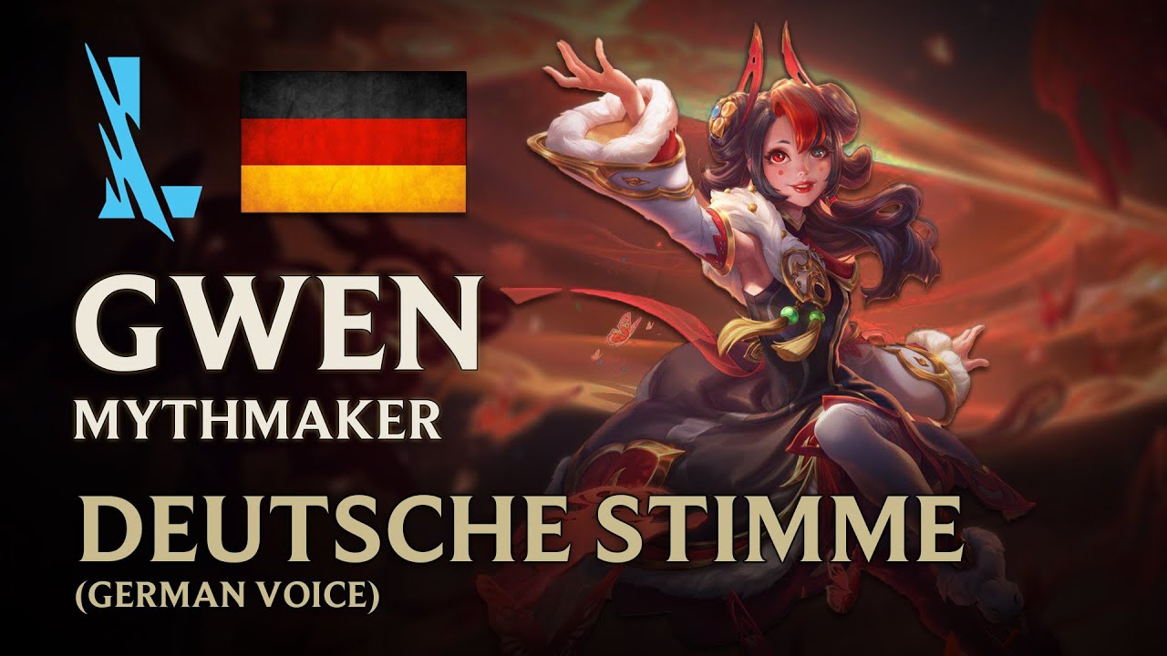 Mythmaker Gwen (German) - Voice | Wild Rift Exclusive (League of ...