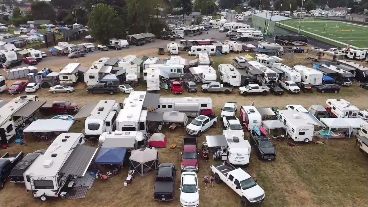 Oregon Jamboree 2022 camp 4 DJI Mavic Mini drone aerial footage YouTube