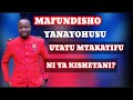 UTATU MTAKATIFU NI MAFUNDISHO YA KISHETANI NA YA KIPAGANI