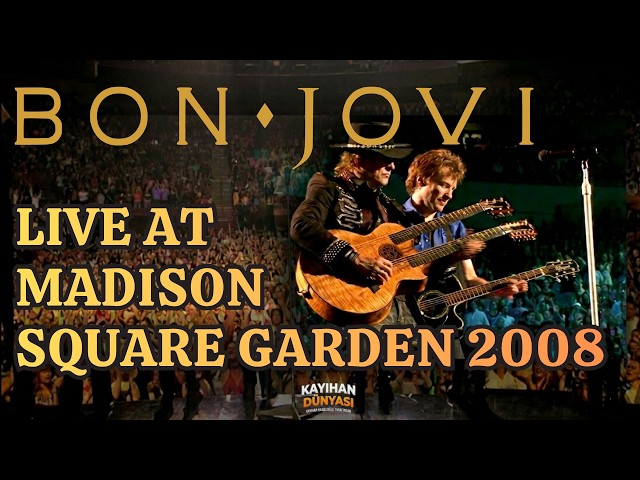 その他 Bon Jovi Live At Madison Square Garden wyw801m Bon Jovi - Live at Madison Square Garden 2008 (Full Concert) - YouTube