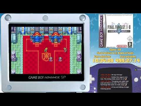 Final Fantasy I & II: Dawn of Souls - Game Boy Advance GBA Game