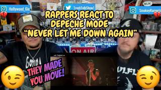 Rappers React To Depeche Mode "Never Let Me Down Again"!!!