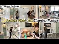 Realistic nighttime clean with me  diy home projects nighttimecleaningroutine