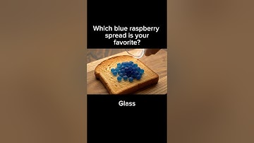 AI ASMR Spreading different blue raspberries on toast #ai #asmrrelaxation #asmr #aiasmr #satisfying