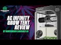 Unboxing the ac infinity 4x4 grow tent