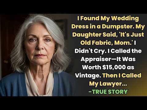 HER TRUE STORY FROM MASSACHUSETTS 👵💔 Her Daughter Threw Away Her $15K Wedding Dress