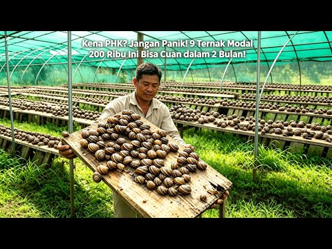 Kena PHK❓Jangan Panik❗9 Ternak Modal 200 Ribu Ini Bisa Cuan dalam 2 Bulan❗"