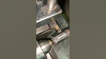 The amazing hard shaft cutting process in lathe machine in #machinist #workshop #hardwork #youtube