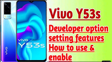 vivo y53s developer options ll developer settings vivo y53s