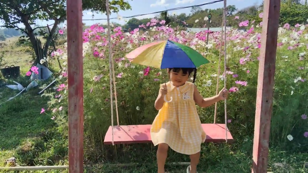 วันนี้มาเที่ยวชมสวนดอกไม้กับเรนนี่