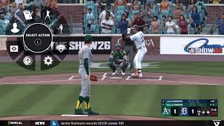 MLB the Show 26 Field of Dreams! Ep 109-A's 50-40 Cin 55-35 HOF difficulty, 1 full season