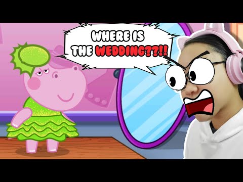 Hippo Wedding Rush!!! - Hippo Peppa LIED TO ME!!! - Where's The Wedding??!!