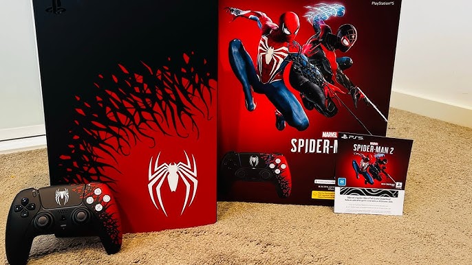 SPIDER-MAN 2 DUALSENSE PS5 UNBOXING 