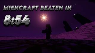 Minecraft Beaten in 8:54 (RANKED PB)
