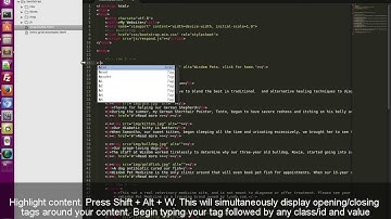 How to Wrap HTML Content In Sublime With Opening and Closing Tags