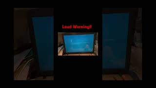 Loud windows 8.1 bsod LOUD WARNING!!!!!! #youtubeshorts #bsod #pc