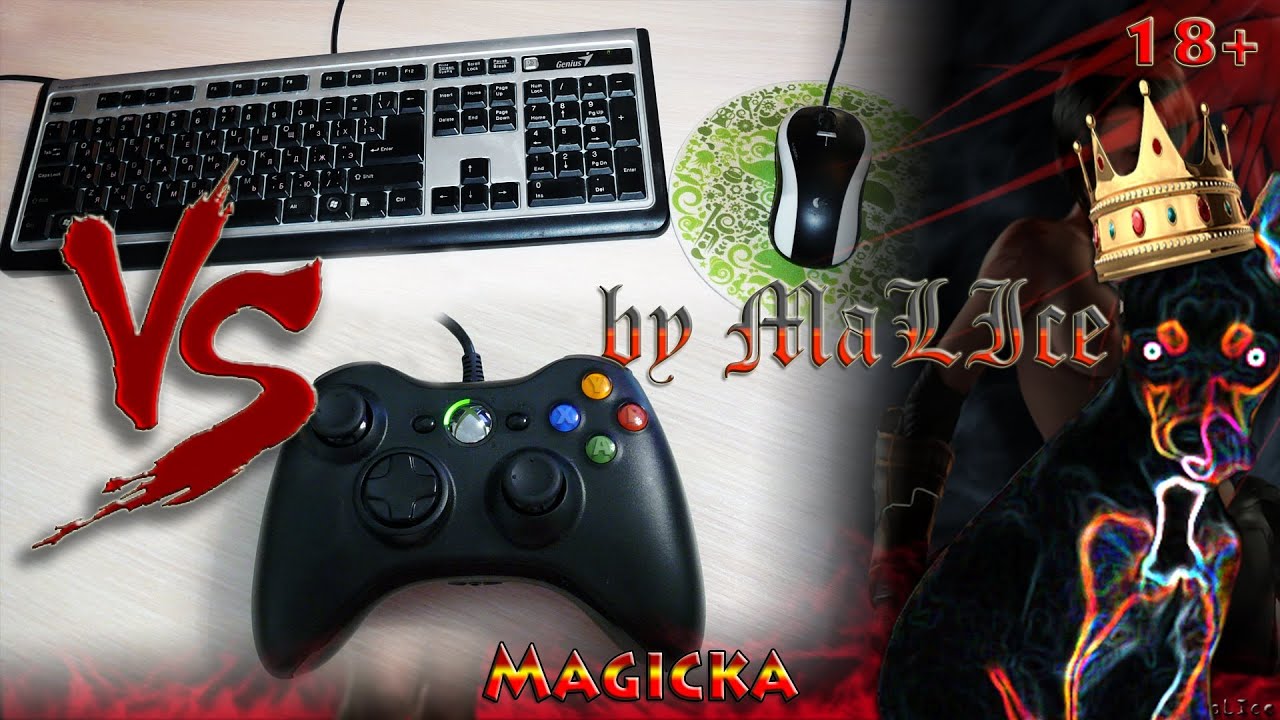 Keyboard & Mouse VS Gamepad Magicka YouTube
