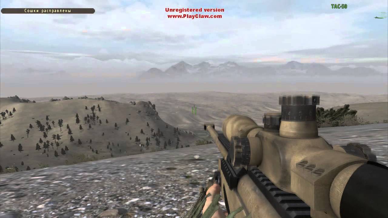 ARMA 2 + OA + ACE 2 MOD v1.14 Alpha.SHOT 4400 METERS.СНАЙПЕР 4400 МЕТРОВ