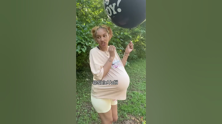 I had my Gender Reveal.  Fake gender reveal. Follow me for more