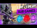 Arv Plays With 1 Platinum Subscriber VS 1 Iridescent + 1 Platinum Subscriber 🤔🔥