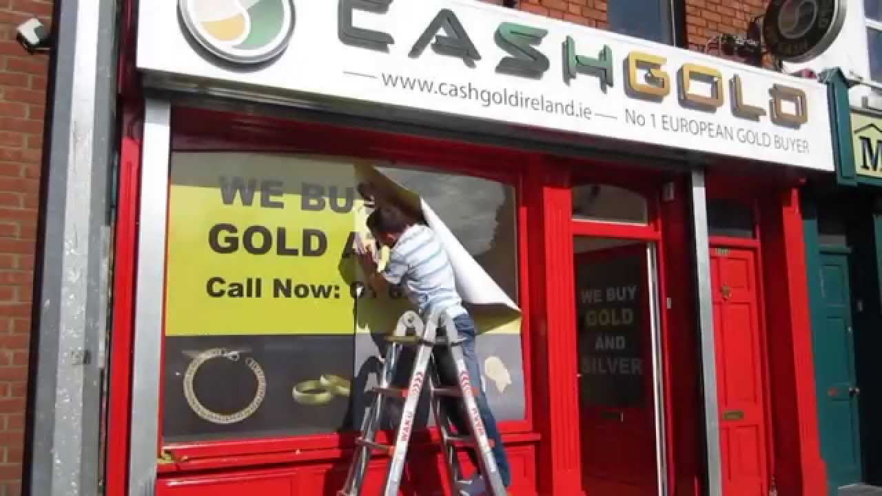 Rear Window Contravision Graphics - YouTube