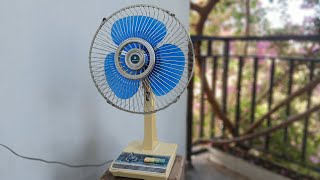 Vintage Sanyo 12 inch desk fan (first vintage fan in my collection)