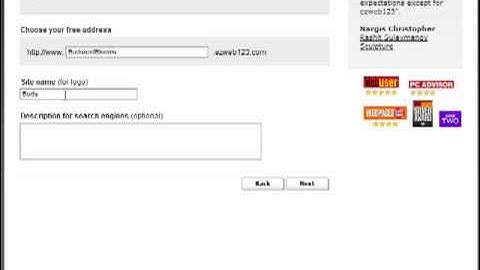 How to get started with website builder ezweb123.com