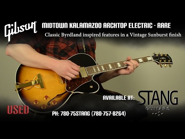 Gibson Midtown Kalamazoo - USED at Stang Guitars (SOLD) - YouTube