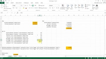 Tutorial mengimplementasikan data mining menggunakan metode naive bayes melalui Excel